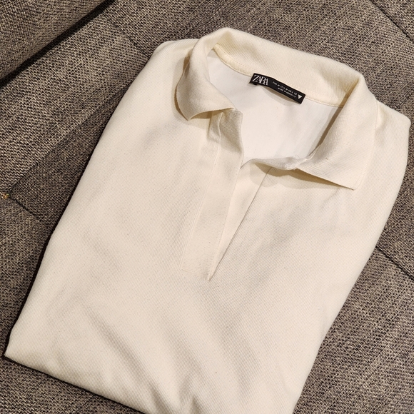 Zara Polo Collar Interlock Bodysuit - Picture 10 of 12